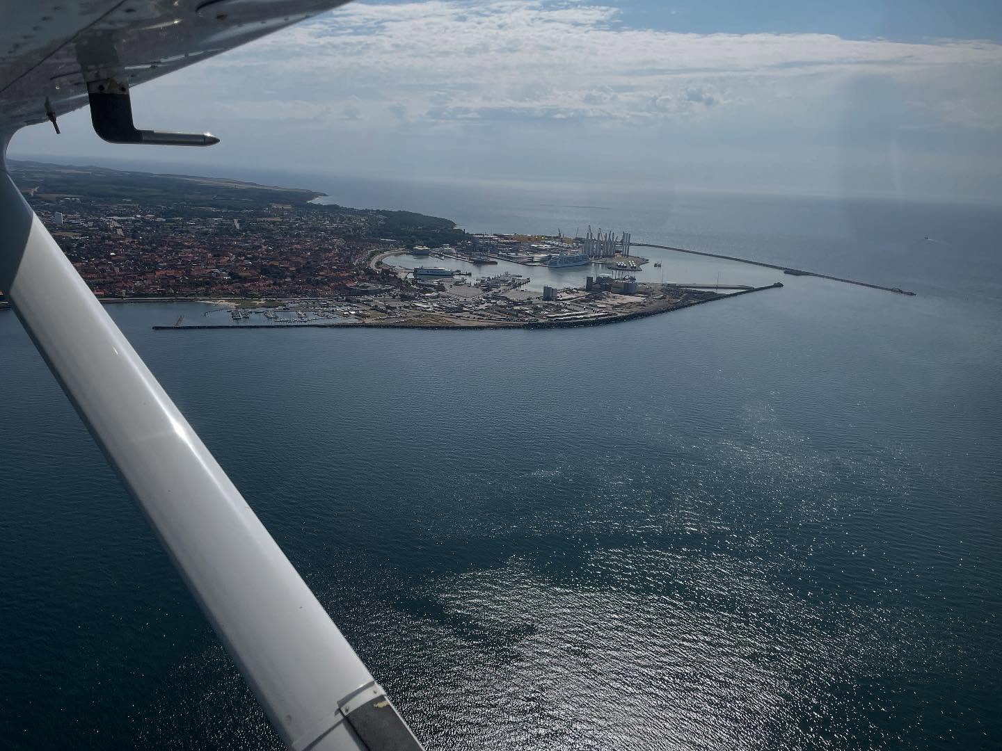 All you need from the visuals of Bornholm ✨ - @bornholm.aerospace #sightseeingflight #aviation #bornholm