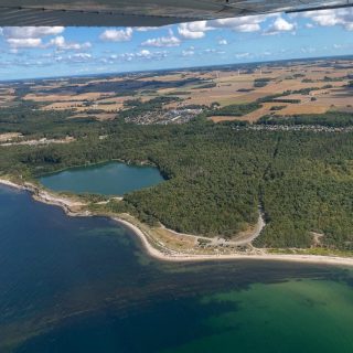 Bornholm from above - @bornholm.aerospace - #bornholmfromabove #aviation #bornholm #experience #attraction #sightseeing #✈︎ #☀️